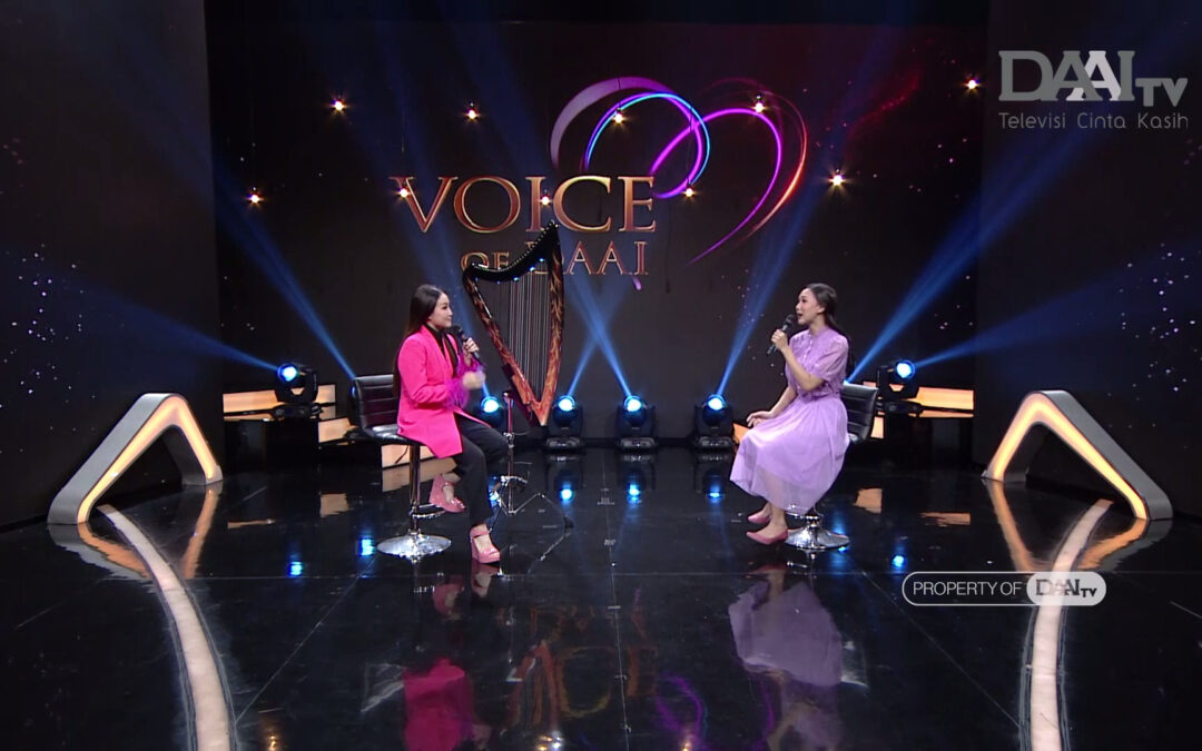 Voice of DAAI – Angela July: Vokalis dan Harpist Pertama di Indonesia