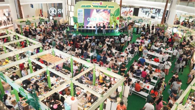 Pekan Wisata Kuliner, Jakarta Vegetarian Week 2024 di Emporium Pluit Mall