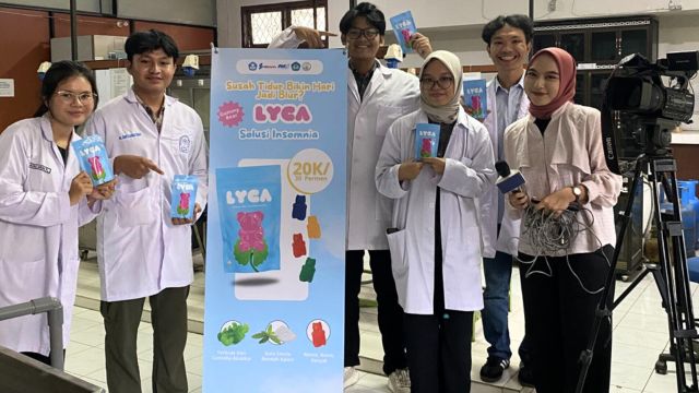 Mahasiswa Unila Bikin Obat Pereda Insomnia, Cuma Modal Permen?