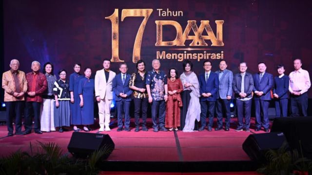 Rayakan HUT ke-17, DAAI TV Sukses Gelar Gala Dinner Vegetarian