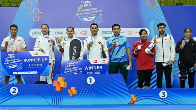 Pertahankan Posisi, Indonesia Jadi Juara Umum Turnamen Parabadminton International 2024