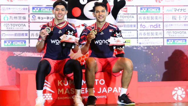 Badminton Juara Lagi! Fajar/Rian Kalahkan Jepang di Kumamoto Masters 2024