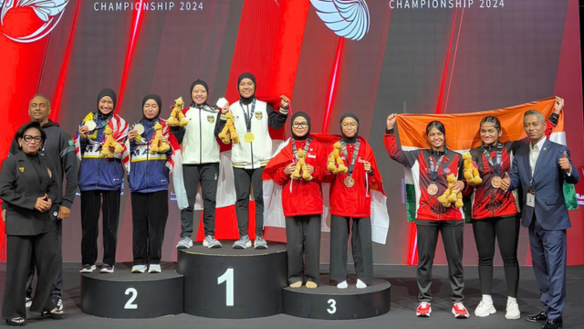 Bangga! Tim Indonesia Jadi Juara Umum di World Pencak Silat Championship di Abu Dhabi