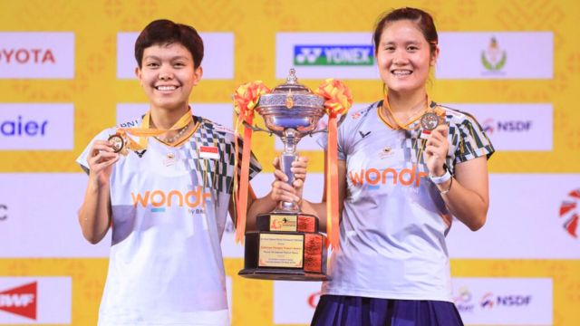 Kalahkan Tuan Rumah, Ganda Putri Indonesia Lanny/Fadia Juara Thailand Masters 2025